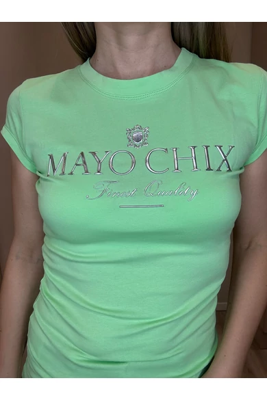 Mayo Chix - Light 'Finest Quality' Menta Póló