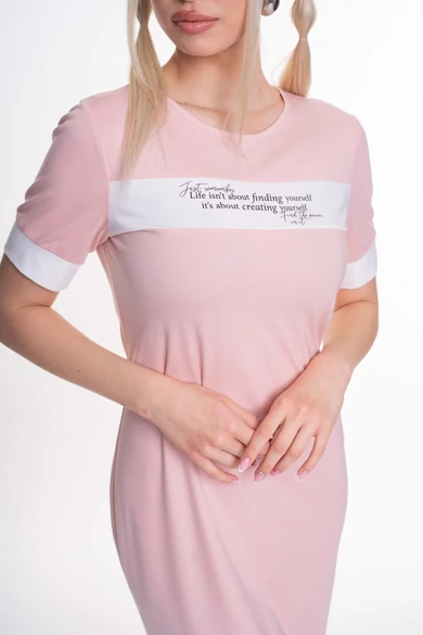 Mayo Chix - Lancome Fáradt-Rózsaszín Ruha