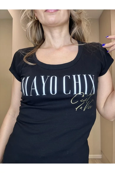 Mayo Chix - Alfa Fekete Póló