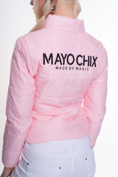 Mayo Chix - Bergen Hímzett Halványrózsaszín Dzseki