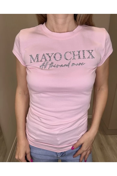 Mayo Chix - Light Halványrózsaszín Póló/Fólia Ny