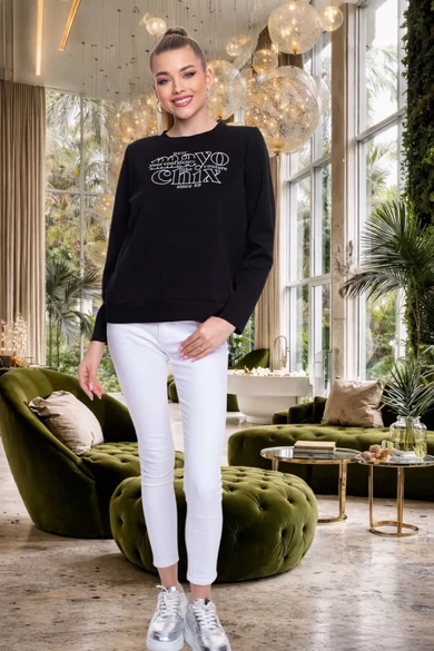 Mayo Chix - Pilar Fekete Felső  "Since 89"