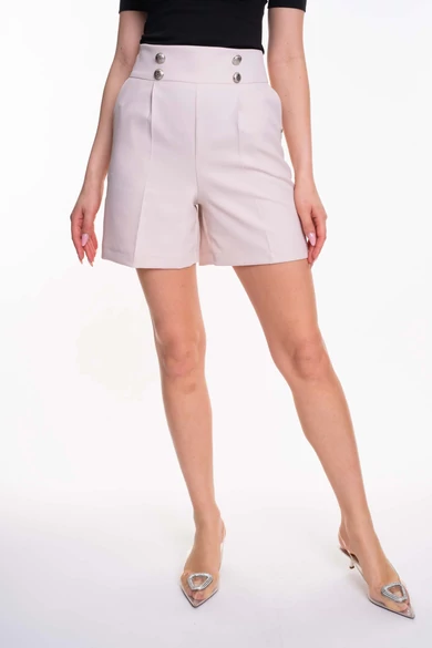 Mayo Chix - Sunny Világosbézs Short