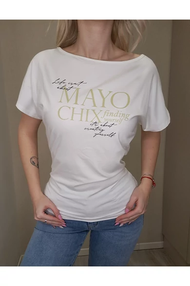 Mayo Chix - Norina Ecrü Tunika/Matrica
