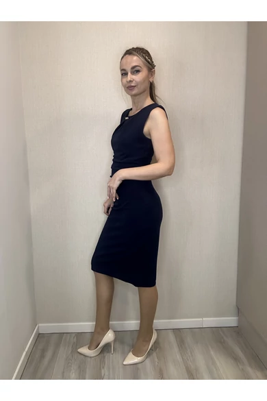 Mystic Day - Elif Sötétkék Ruha