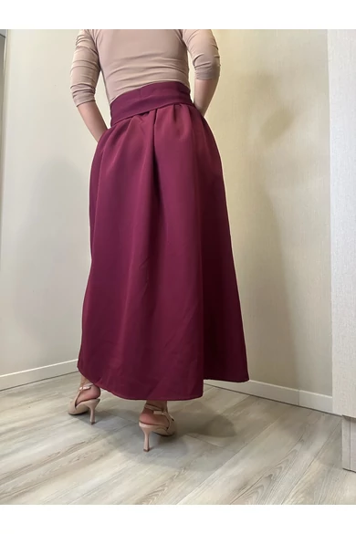 BEST - Hosszú Bordó Szoknya