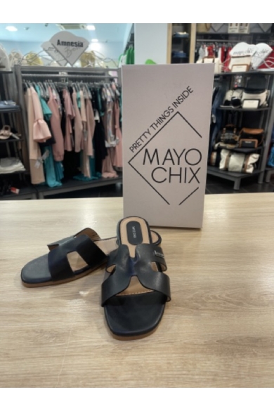 Mayo Chix - Fekete Papucs